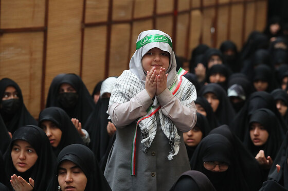 تجمع طلاب و علمای حوزه علمیه مشهد با حضور شیخ زکزاکی
