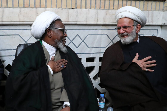 تجمع طلاب و علمای حوزه علمیه مشهد با حضور شیخ زکزاکی