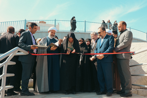 افتتاح بوستان «شهربانو» ویژه بانوان در باغ وکیل آباد