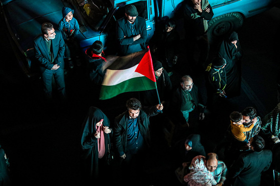 اجتماع مردمی «این المنتقم» در میدان فلسطین مشهد