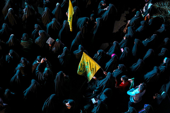 اجتماع مردمی «این المنتقم» در میدان فلسطین مشهد