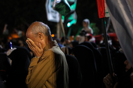اجتماع مردمی «این المنتقم» در میدان فلسطین مشهد