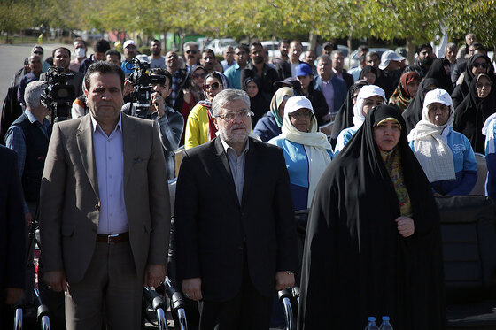 افتتاح بوستان بانوان شهربانوی کوهسنگی