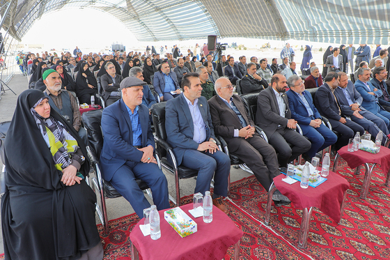عملیات اجرایی احداث بوستان 73 هکتاری کرامت