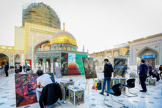 رویداد هنری «من القدس، الی القدس » در حرم مطهر رضوی