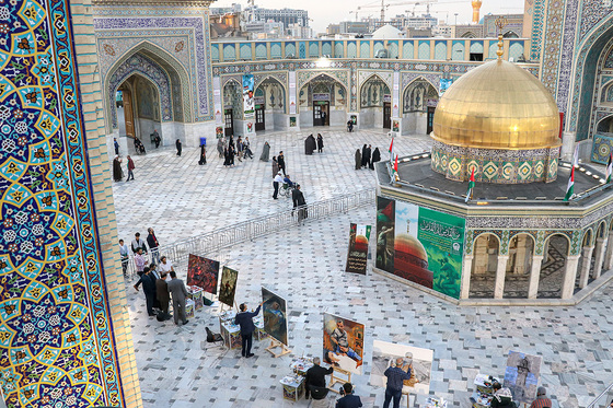 رویداد هنری «من القدس، الی القدس » در حرم مطهر رضوی