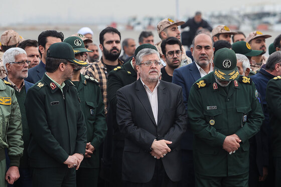 ورود پیکر مطهر ۱۲ شهید گمنام به مشهد