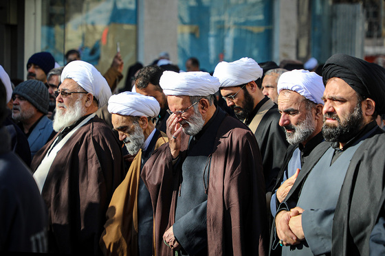 اجتماع عزاداران فاطمی و تشییع پیکر شهدای گمنام در مشهد