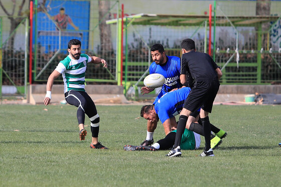 مسابقه دوستانه راگبی بین تیم ملی عراق و منتخب خراسان رضوی