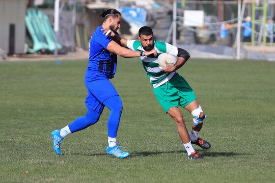 مسابقه دوستانه راگبی بین تیم ملی عراق و منتخب خراسان رضوی