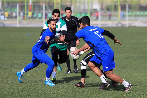 مسابقه دوستانه راگبی بین تیم ملی عراق و منتخب خراسان رضوی