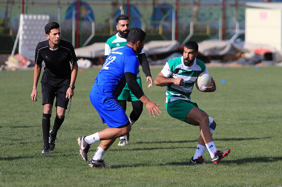 مسابقه دوستانه راگبی بین تیم ملی عراق و منتخب خراسان رضوی