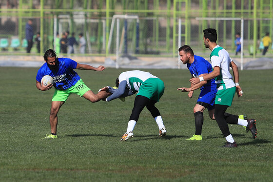 مسابقه دوستانه راگبی بین تیم ملی عراق و منتخب خراسان رضوی