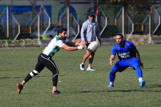 مسابقه دوستانه راگبی بین تیم ملی عراق و منتخب خراسان رضوی