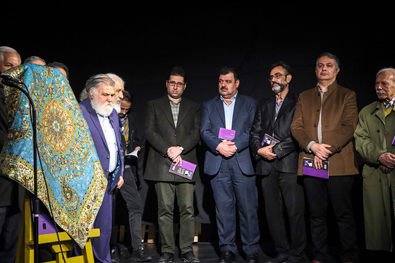 مراسم بزرگداشت استاد علی آزادنیا پیشکسوت تئاتر و سینما