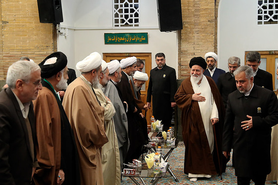 مراسم آغاز عملیات احداث رواق مبارکه امیرالمومنین علیه السلام در حرم رضوی