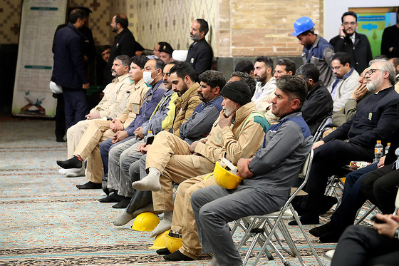 مراسم آغاز عملیات احداث رواق مبارکه امیرالمومنین علیه السلام در حرم رضوی