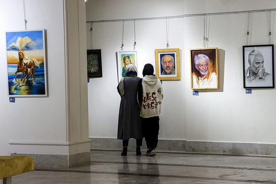 افتتاح نمایشگاه آثار هنرهای تجسمی « ساران»