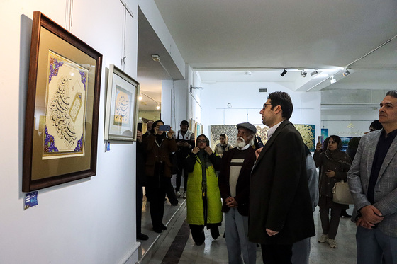 افتتاح نمایشگاه آثار هنرهای تجسمی « ساران»