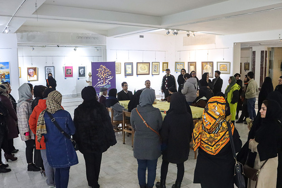 افتتاح نمایشگاه آثار هنرهای تجسمی « ساران»