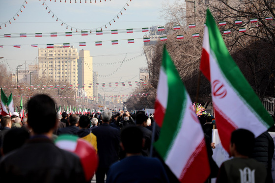 راهپیمایی 22 بهمن در مشهد