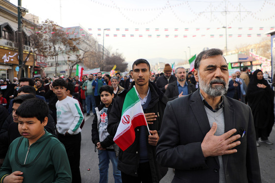 راهپیمایی 22 بهمن در مشهد