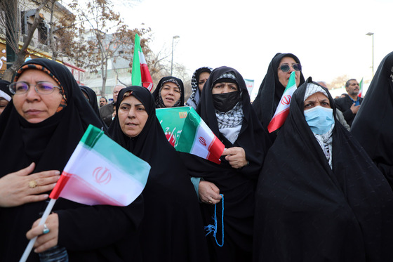 راهپیمایی 22 بهمن در مشهد