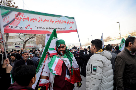 راهپیمایی 22 بهمن در مشهد