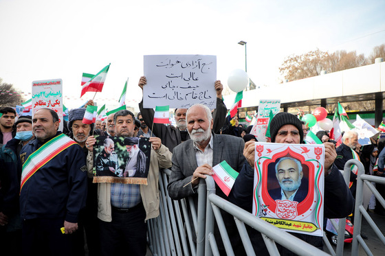 راهپیمایی 22 بهمن در مشهد