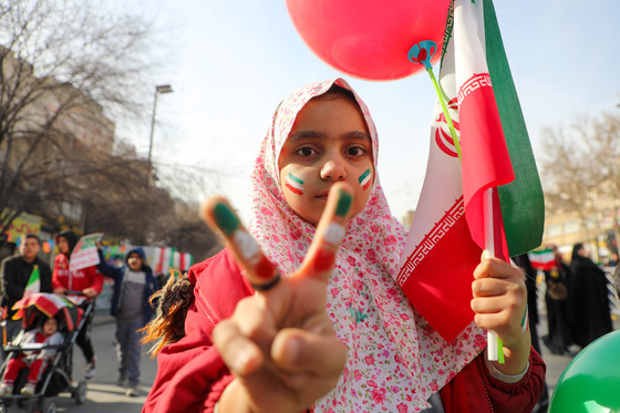راهپیمایی 22 بهمن در مشهد