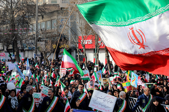 راهپیمایی 22 بهمن در مشهد