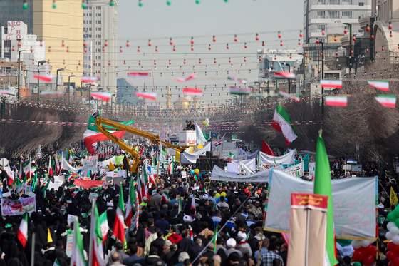راهپیمایی 22 بهمن در مشهد