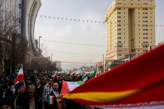 راهپیمایی 22 بهمن در مشهد
