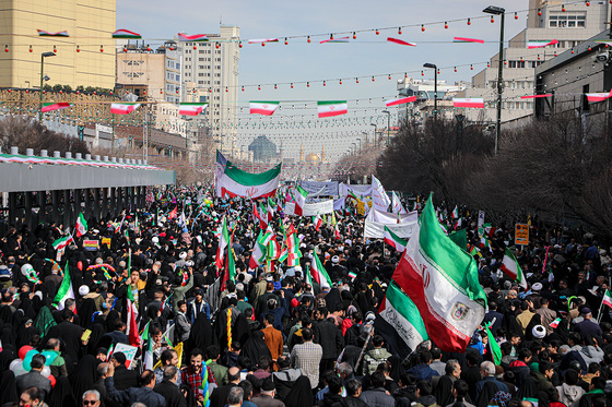 راهپیمایی 22 بهمن در مشهد - 3