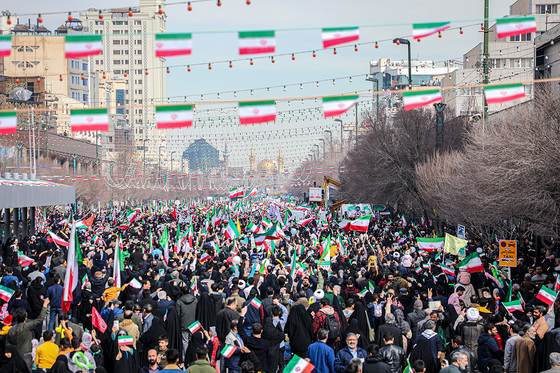 راهپیمایی 22 بهمن در مشهد - 3