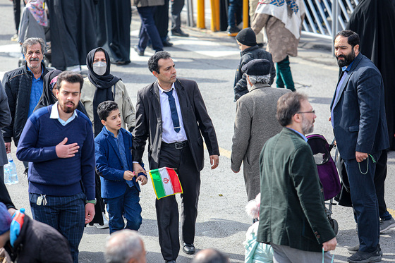 راهپیمایی 22 بهمن در مشهد - 3