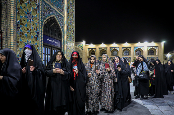 آخرین ساعات رای گیری انتخابات در مشهد مقدس