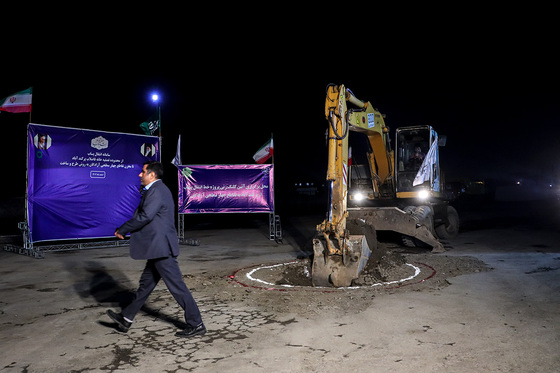 آغاز عملیات اجرایی خط انتقال و احداث مخزن 50 هزار متر مکعبی ذخیره پساب در میدان آزادگان مشهد