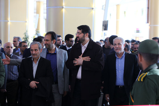 افتتاح پروژه های عمرانی فرودگاه شهید هاشمی نژاد مشهد