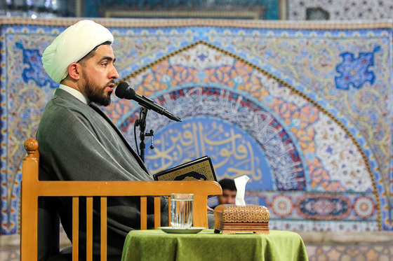 اجتماع مردمی «وعده صادق» در حرم مطهر رضوی