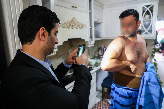 بازسازی صحنه قتل در خیابان مطهری شمالی