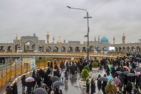 گلباران حرم رضوی