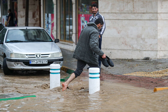 سیل در مشهد