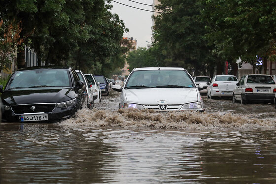 سیل در مشهد