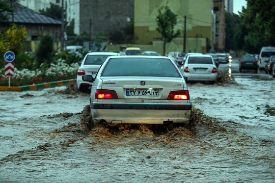 سیل در مشهد