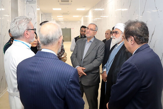 مراسم افتتاح مرکز درمان ناباروری بیمارستان رضوی