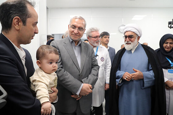 مراسم افتتاح مرکز درمان ناباروری بیمارستان رضوی