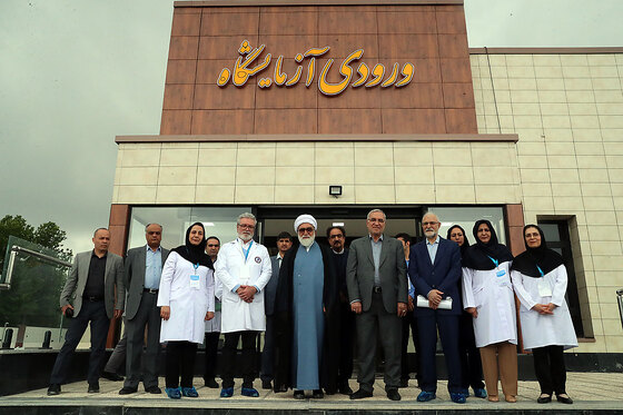 مراسم افتتاح مرکز درمان ناباروری بیمارستان رضوی