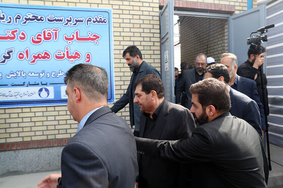 مراسم افتتاح بزرگترین تصفیه‌خانه فاضلاب پیشرفته کشور در مشهد