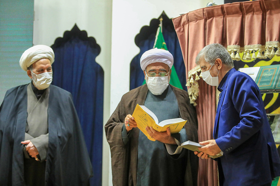 مراسم تجلیل از پژوهشگران برتر حوزه‌های علمیه آستان قدس رضوی